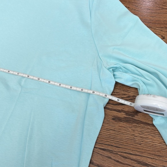 Talbots The Talbots Tee in Opal Blue, 100% Cotton, 3X, NWT - Picture 6 of 10